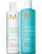 Moroccan Oil moisture repair shampoo and conditioner